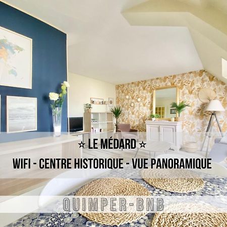 Ferienwohnung Le Medard - Confort - Wifi - Centre Historique - Entree Autonome Quimper Exterior foto