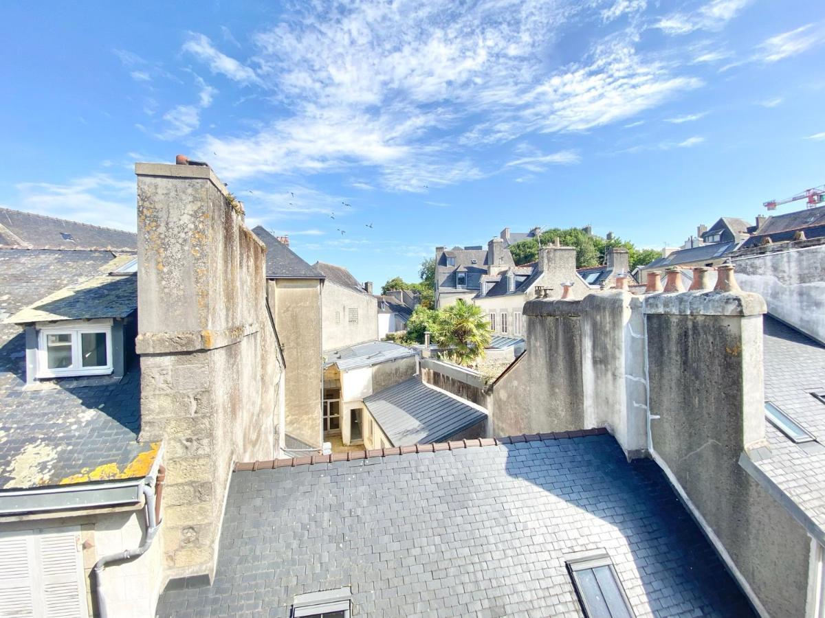 Ferienwohnung Le Medard - Confort - Wifi - Centre Historique - Entree Autonome Quimper Exterior foto