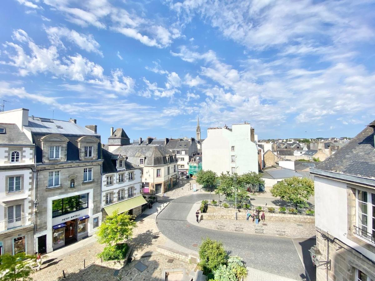 Ferienwohnung Le Medard - Confort - Wifi - Centre Historique - Entree Autonome Quimper Exterior foto
