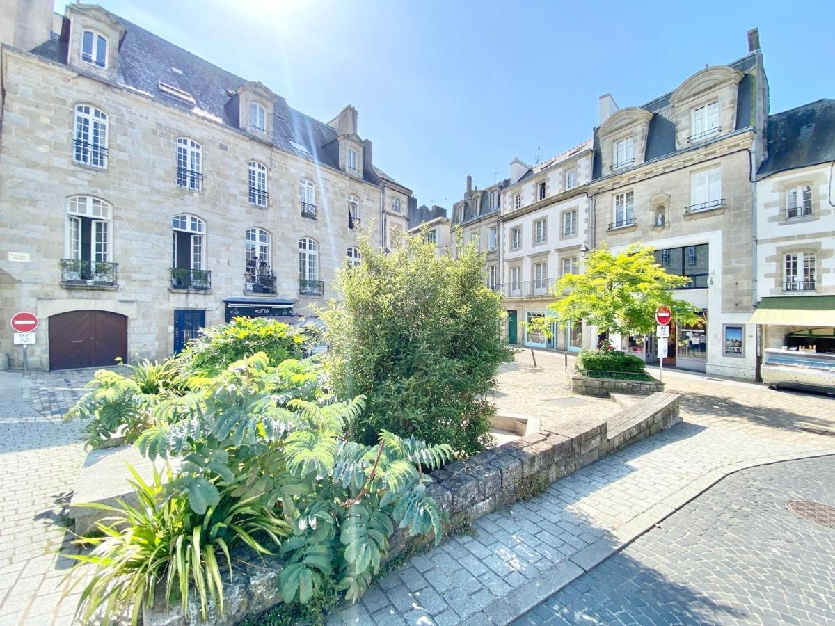 Ferienwohnung Le Medard - Confort - Wifi - Centre Historique - Entree Autonome Quimper Exterior foto