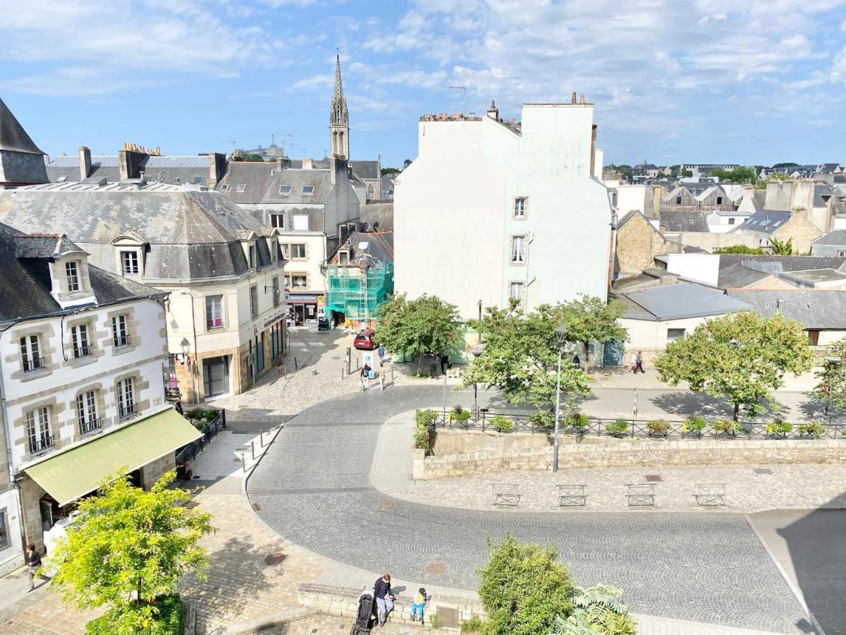 Ferienwohnung Le Medard - Confort - Wifi - Centre Historique - Entree Autonome Quimper Exterior foto